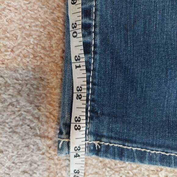 Ariat R.E.A.L Denim Straight Leg Jeans Size 27 Long - Picture 9 of 11